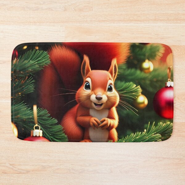 Item preview, Red Squirrel in a Christmas Tree designed and sold by Colin Bentham.