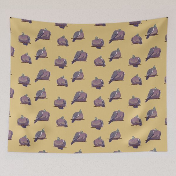 Item preview, Chonky Wood Pigeons designed and sold by qubit.