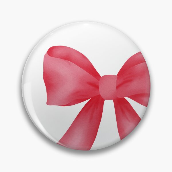 Item preview, red watercolor bow designed and sold by Coastal Garden Design Studio.