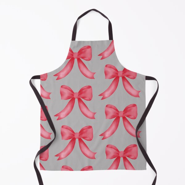 Item preview, red watercolor bow designed and sold by Coastal Garden Design Studio.