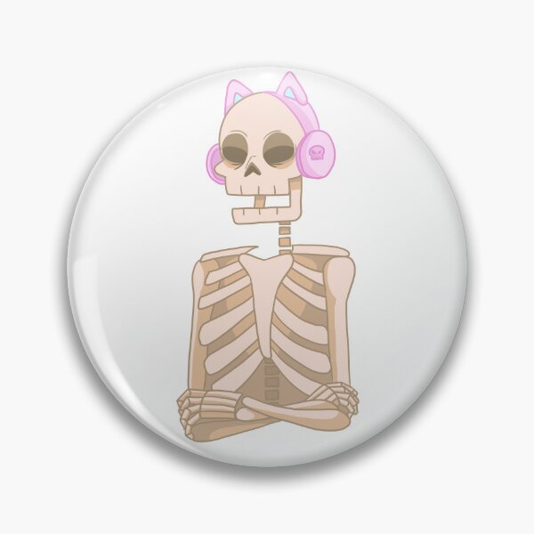 Item preview, anatomically incorrect skeleton (no text) designed and sold by WashyNebulae.