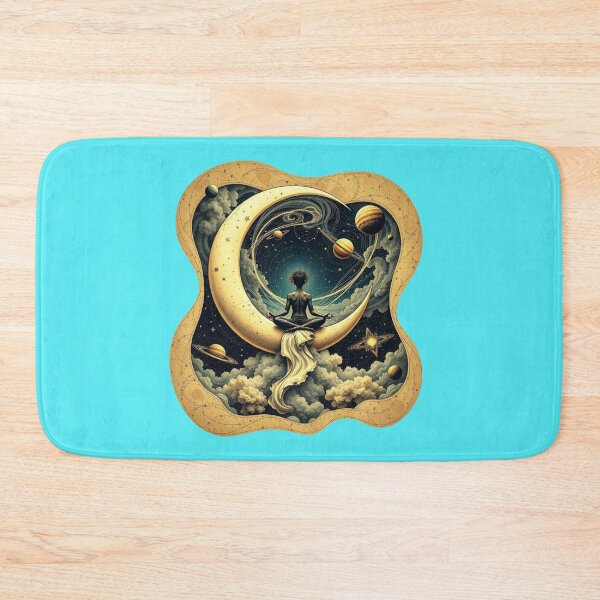 Item preview, Cosmic Serenity Space Meditation Psychedelic Abstract Buddhism Wear designed and sold by Kia Blaze.