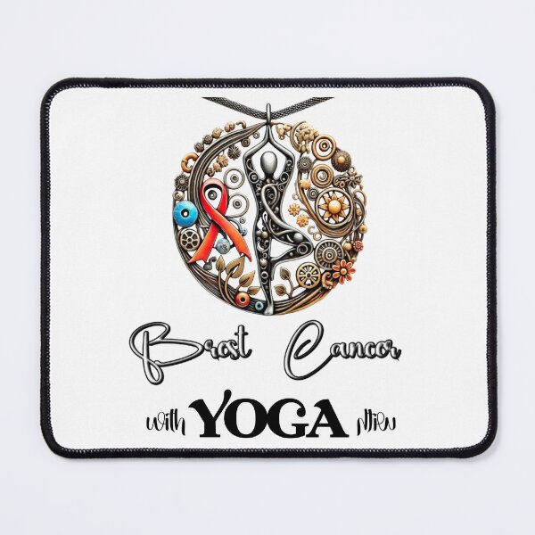 Item preview, Breast Cancer Awareness Ribbon Yoga Keep Strong designed and sold by Creat-Des.