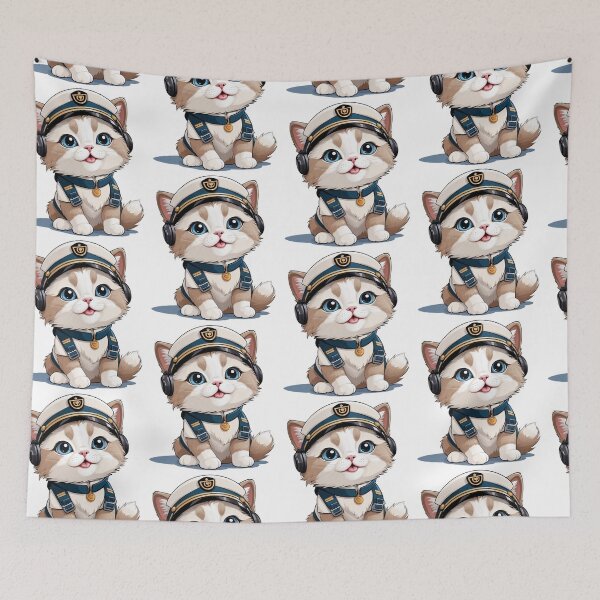 Item preview, Adorable Ragdoll Cat Pilot designed and sold by chathai.