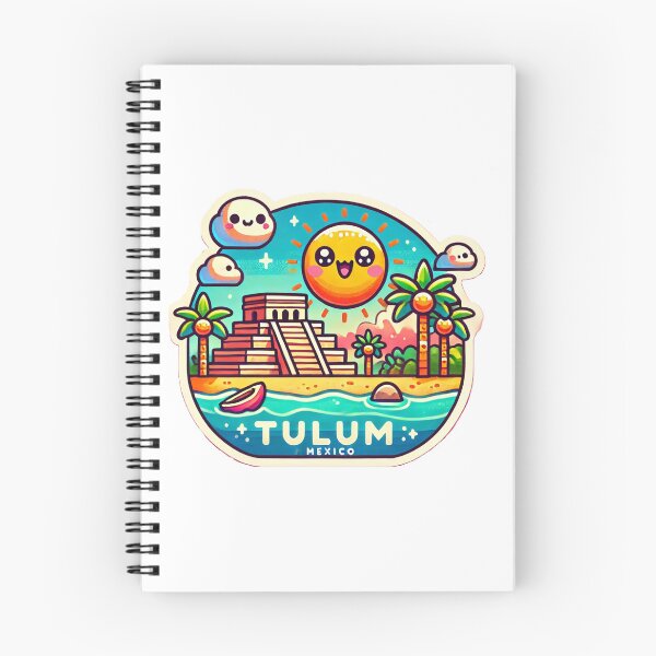 Aperçu de l'œuvre Autocollant de voyage Tulum créée et vendue par KenmoreRd.