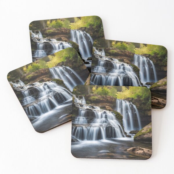 Item preview, waterfall in the green forest or green jungle 10 designed and sold by AA-designstore.