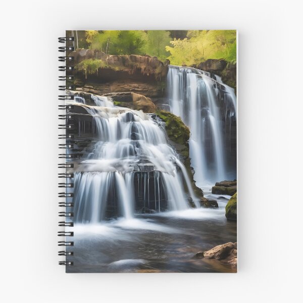 Item preview, waterfall in the green forest or green jungle 10 designed and sold by AA-designstore.