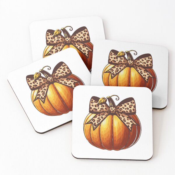 Item preview, Leopard Ribbon Pumpkin – Sophisticated Fall Vibes designed and sold by Fernandink1.