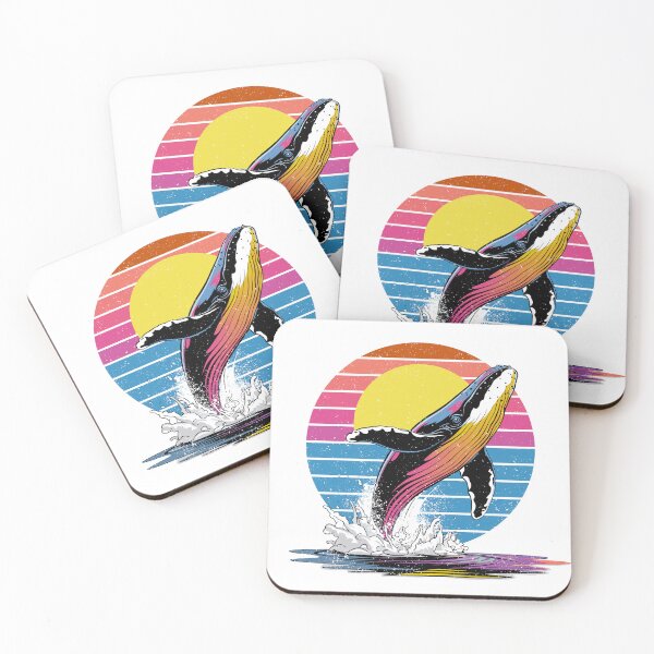 Item preview, Colourful whale breaching designed and sold by ArthousePromos.