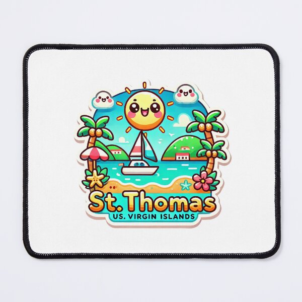 Item preview, St. Thomas Travel Sticker designed and sold by KenmoreRd.
