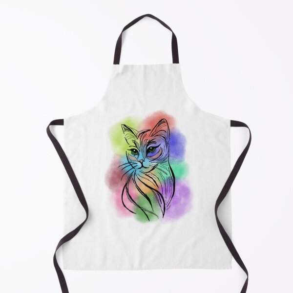 Item preview, Cat’s Luminous Elegance Gaze of The Feline Muse designed and sold by Kr8tiVart.