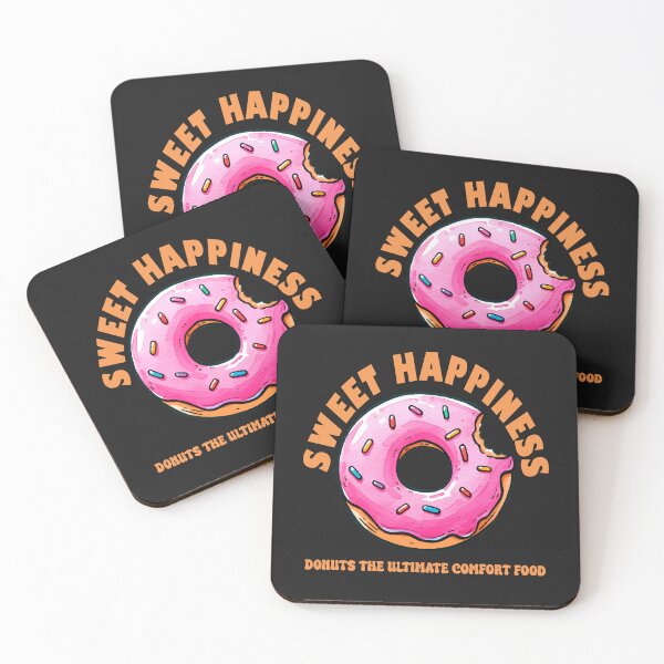 Item preview, Sweet Happiness Donuts lovers gifts kids,boys xmas 2024 designed and sold by erozzz.