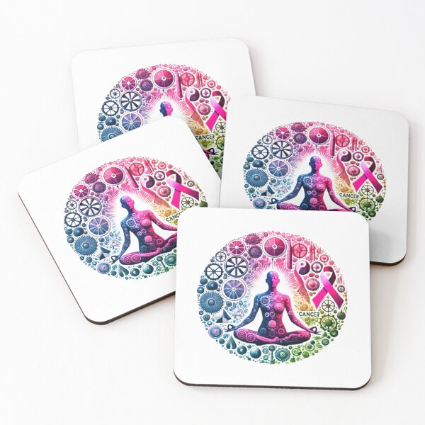 Item preview, Breast Cancer Awareness Ribbon Yoga Keep Strong designed and sold by Creat-Des.