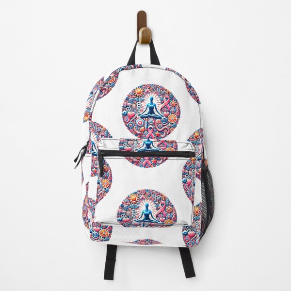 Item preview, Breast Cancer Awareness Ribbon Yoga Keep Strong designed and sold by Creat-Des.