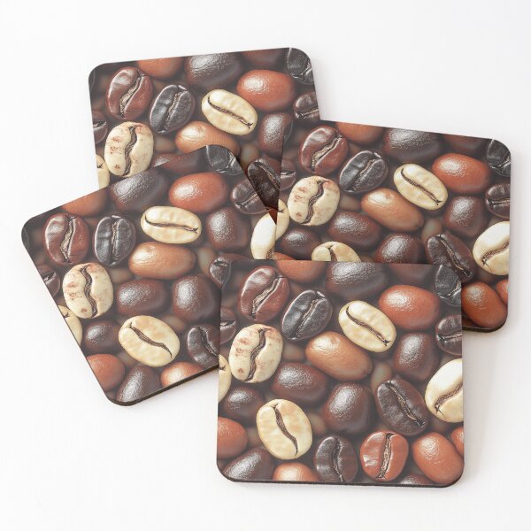 Item preview, Colorful Whole Coffee Beans Galore designed and sold by AngelottiCR.