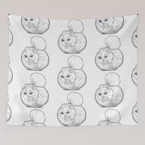 Item preview, Fishbowl Cat designed and sold by ConradPlews.