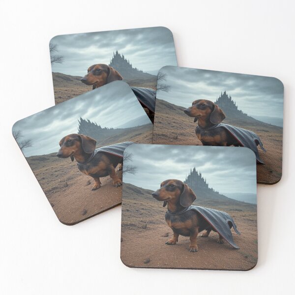 Item preview, Dachshund Game of Thrones Style designed and sold by AIrtisticPrints.