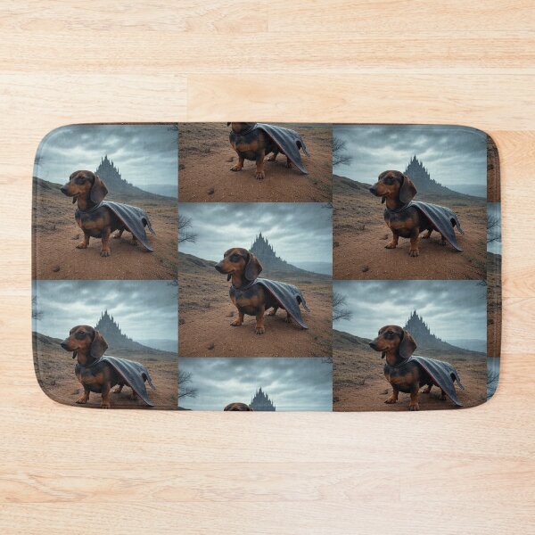 Item preview, Dachshund Game of Thrones Style designed and sold by AIrtisticPrints.