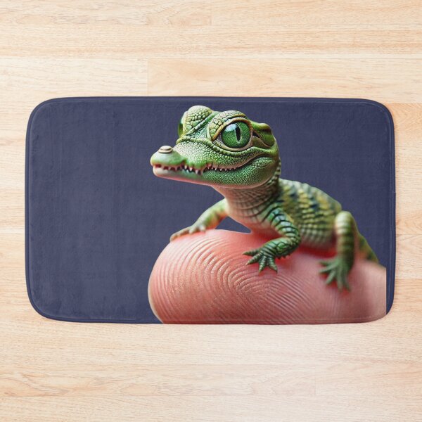 Item preview, Miniature Baby Crocodile Balancing on a Finger designed and sold by Catsmoment.