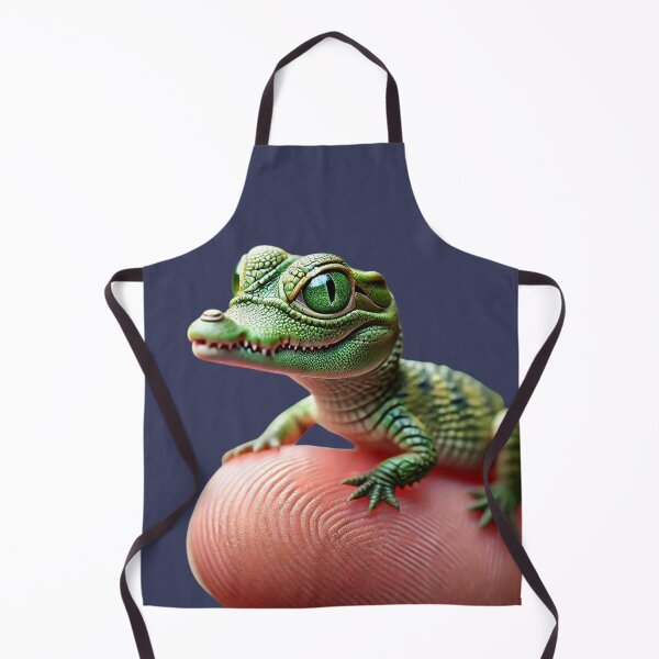 Item preview, Miniature Baby Crocodile Balancing on a Finger designed and sold by Catsmoment.