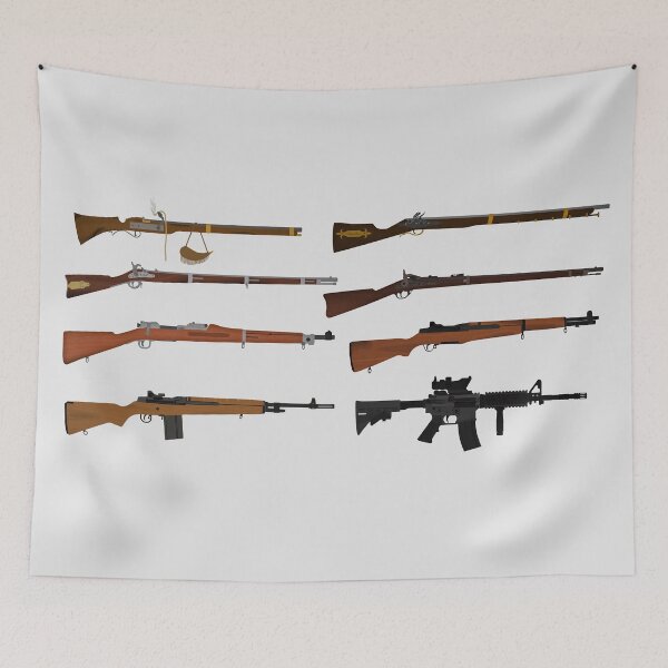 Item preview, Military Firearms Timeline. designed and sold by Adam Burpo.