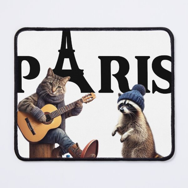 Item preview, Parisian street cats designed and sold by Salah Naamani.