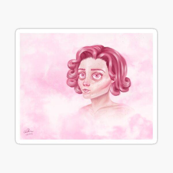 Cotton Candy Sticker