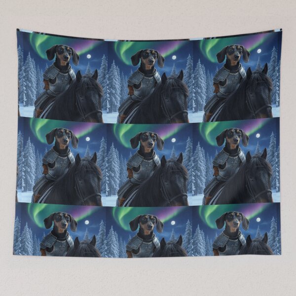 Item preview, Dachshund Game of Thrones Style designed and sold by AIrtisticPrints.