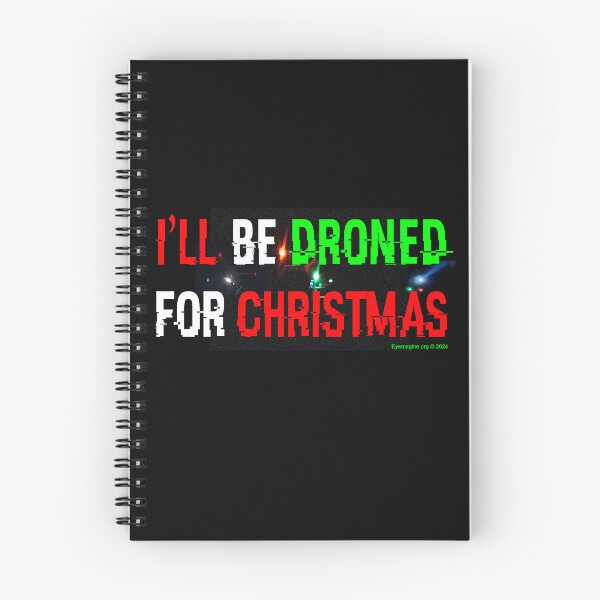Item preview, I'll Be Droned For Christmas designed and sold by EyeMagined.