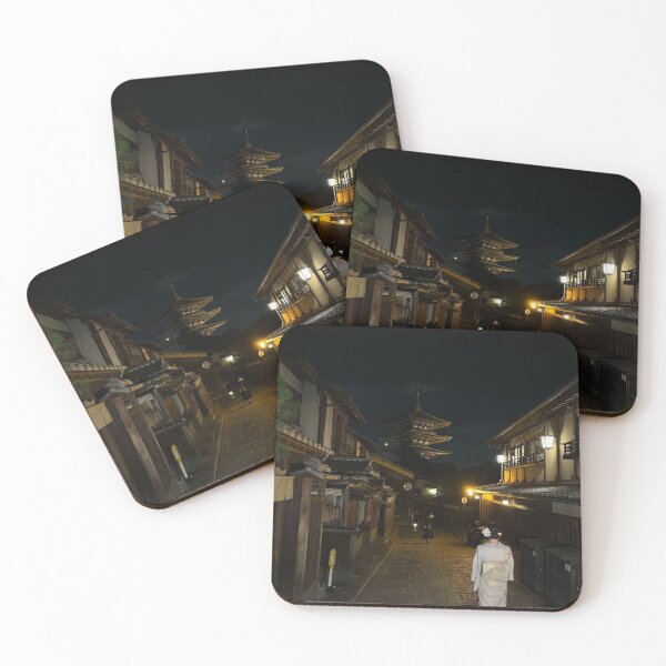 Item preview, Geisha or Miko in kimono - Kyoto - Japan designed and sold by Evasionrebelle.