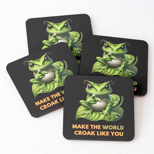 Item preview, Make the world croak like you designed and sold by Tiszert.