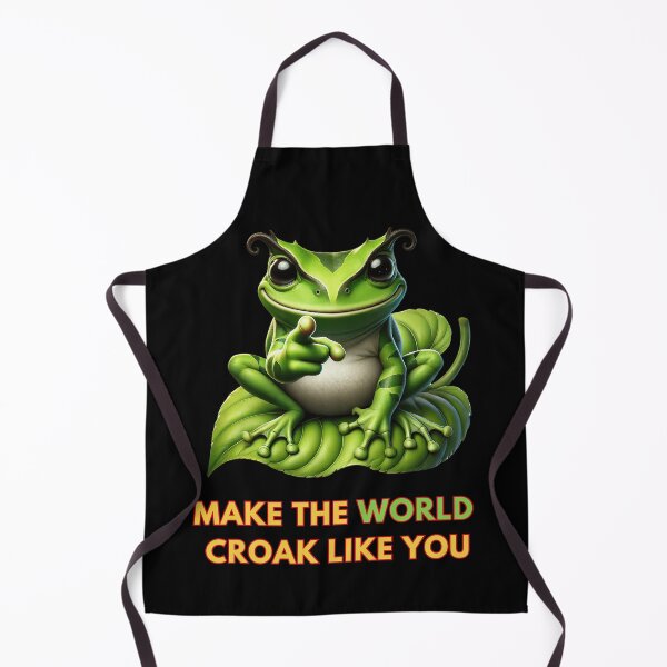Item preview, Make the world croak like you designed and sold by Tiszert.