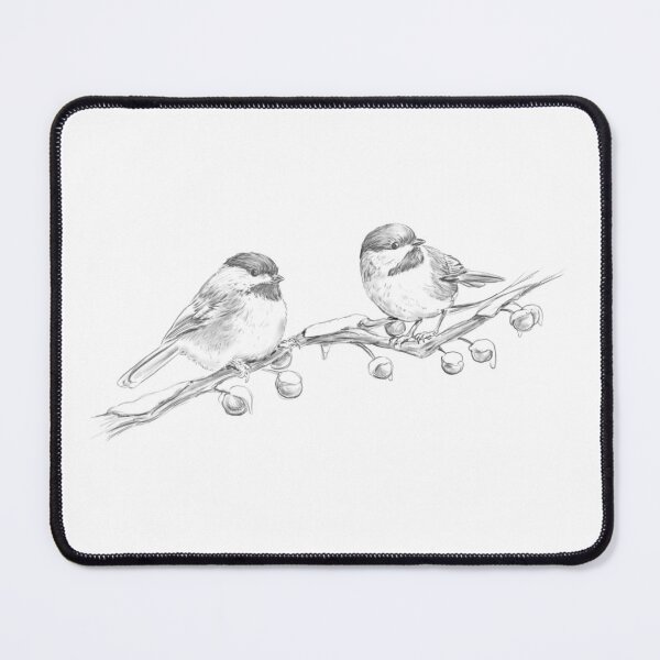 Item preview, Chickadees in Winter designed and sold by ConradPlews.