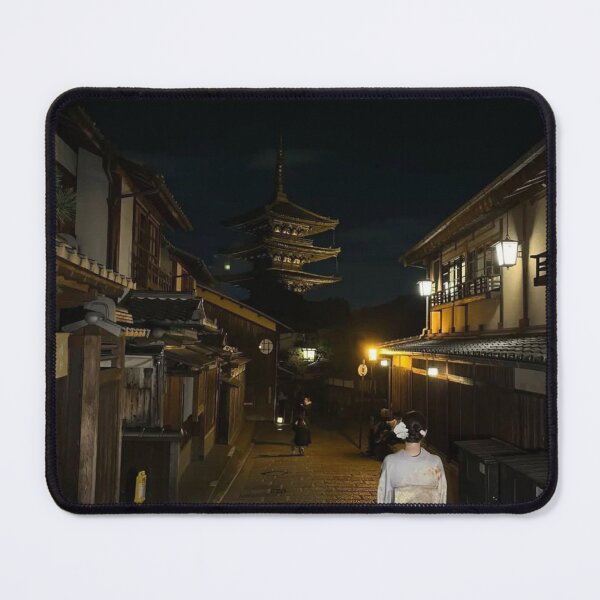 Item preview, Geisha or Miko in kimono - Kyoto - Japan designed and sold by Evasionrebelle.