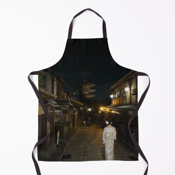 Item preview, Geisha or Miko in kimono - Kyoto - Japan designed and sold by Evasionrebelle.