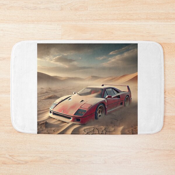 Item preview, Ferrari F40 Abandoned Design Posters designed and sold by Dan9010.