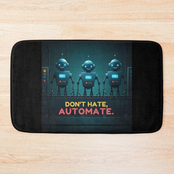 Item preview, don't hate automate designed and sold by FitEnvy.