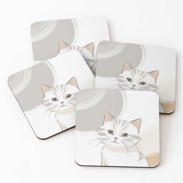 Item preview, The Art of Minimalist Cats designed and sold by NacreArt.