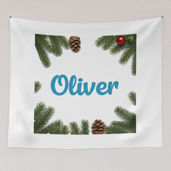 Item preview, Merry Christmas, Oliver: Personalized Holiday Cheer designed and sold by panchoflex.