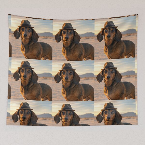 Item preview, Dachshund Breaking Bad Style designed and sold by AIrtisticPrints.
