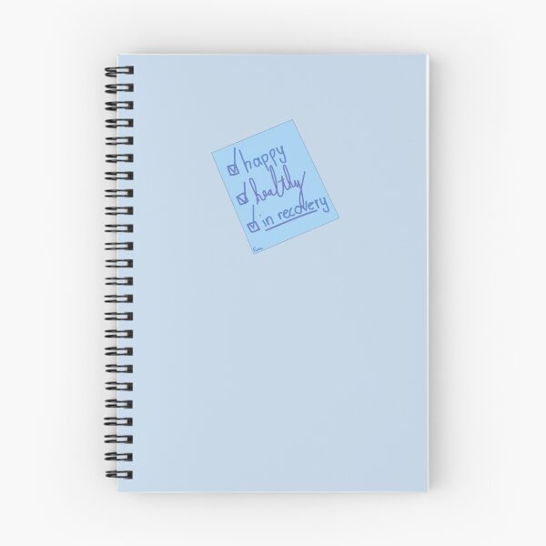 Item preview, Blue Recovery Checklist designed and sold by Evie Nevada.