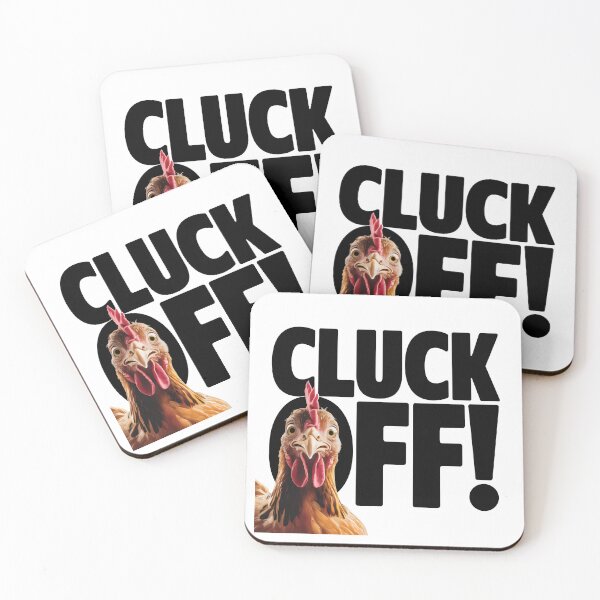 Item preview, Sassy Chicken "Cluck Off!" Funny Chicken Design designed and sold by Prime-Studio.