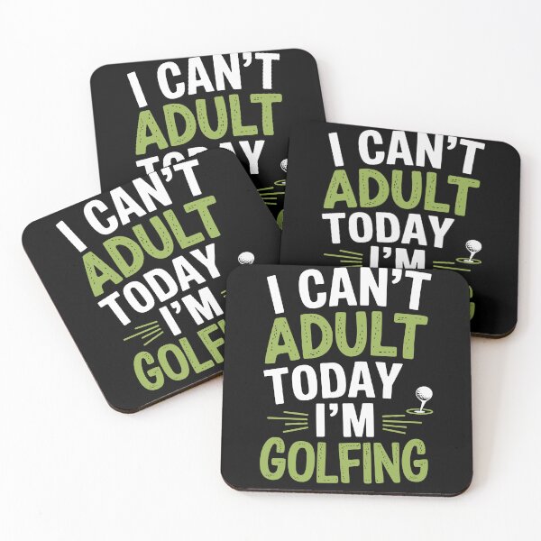 Item preview, Funny Slogan for Adult Golf Lovers designed and sold by InsanseCreation.