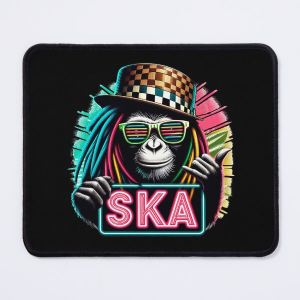 Item preview, Ska music monkey designed and sold by WildPortrait.