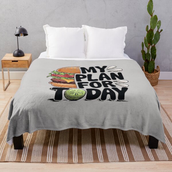 Item preview, My Plan for Today: Burger, Sunflower Seeds, and Relaxation designed and sold by love3617.