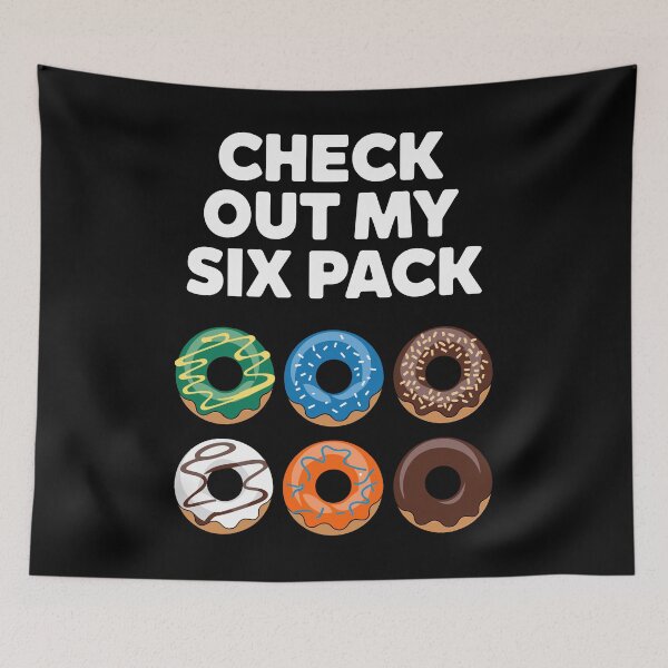Item preview, Funny Donut Gym Design designed and sold by InsanseCreation.