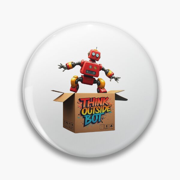 Item preview, Think Outside the Bot designed and sold by FitEnvy.
