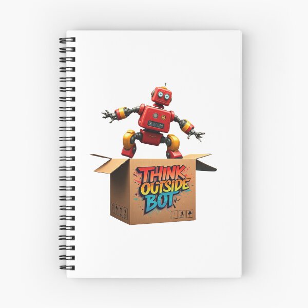 Item preview, Think Outside the Bot designed and sold by FitEnvy.