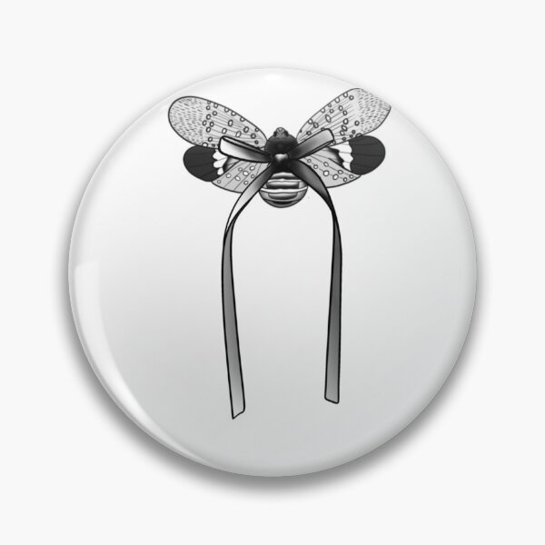 Item preview, coquette lantern fly tattoo flash designed and sold by iconicsquashart.