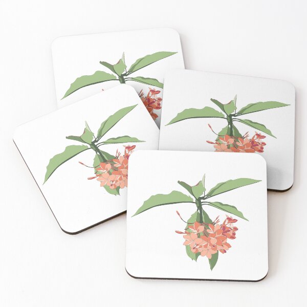 Item preview, Hand drawn plumeria flower sticker. designed and sold by MatyKotiv.